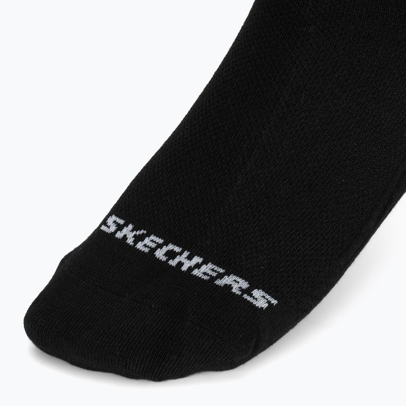 Pánske ponožky SKECHERS Non Terry Low Cut 6 párov black 4