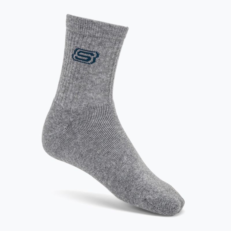 Ponožky SKECHERS Full Terry Low Crew white/blue 3