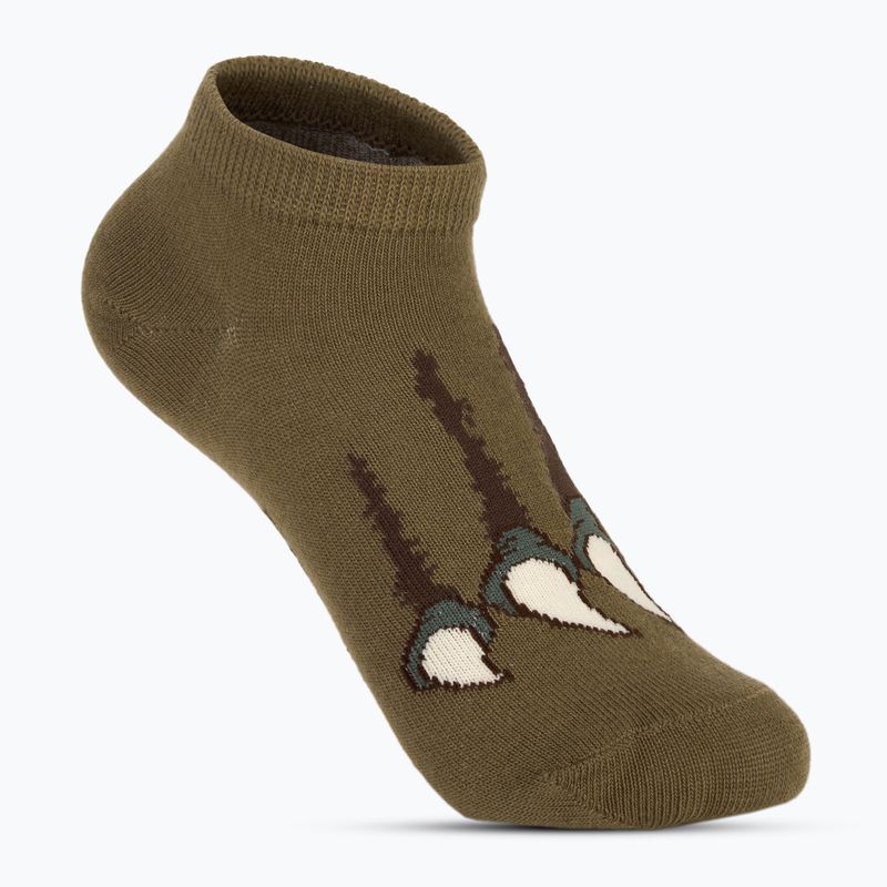 Detské ponožky SKECHERS 1/2 Terry Low Cut 6 párov olive 7