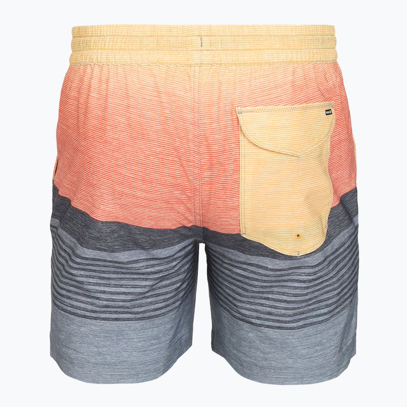 Pánske plavecké šortky Hurley Epic Ombre Volley Swim Short Light Grey 2