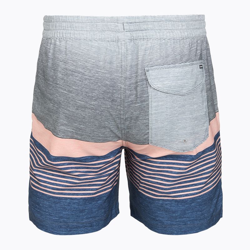 Pánske plavecké šortky Hurley Epic Ombre Volley Swim Short Industrial Blue 2