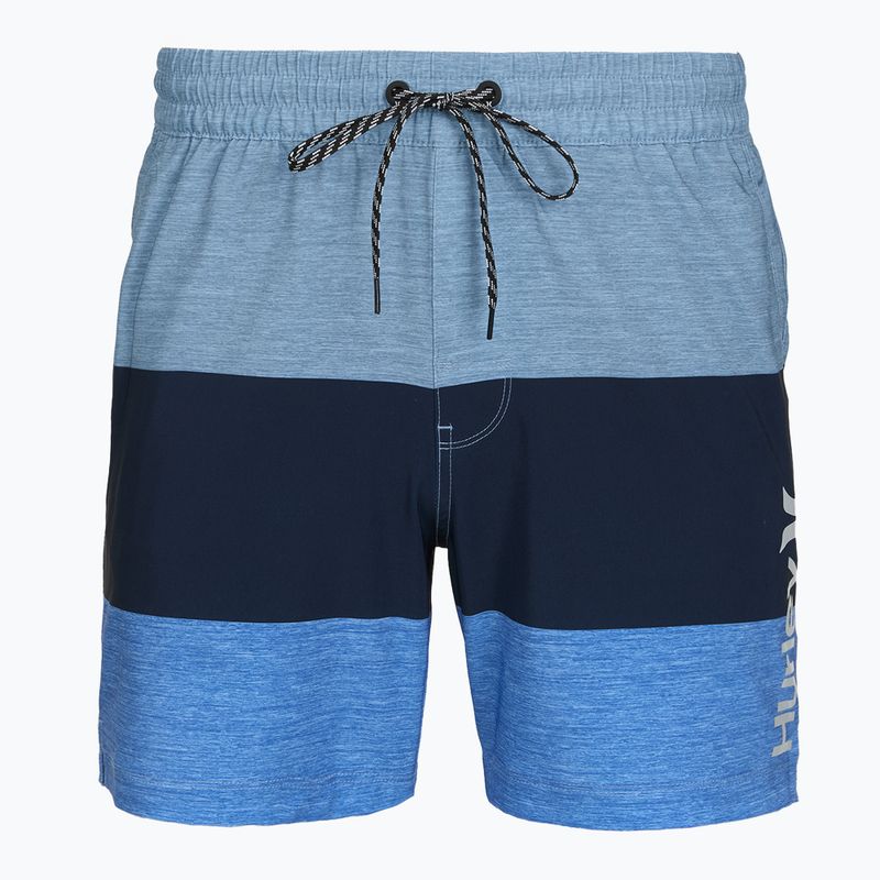 Pánske plavecké šortky Hurley Color Blocked Volley Swim Short Baby Blue