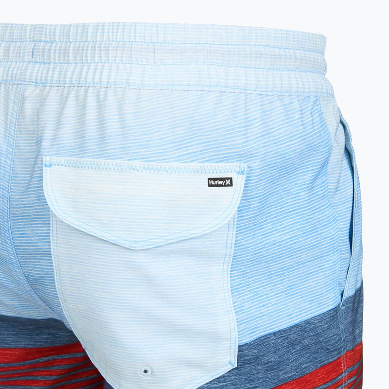 Pánske plavecké šortky Hurley Epic Ombre Volley Swim Short Noise Aqua 4