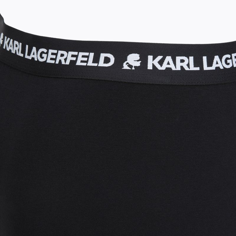 Pánske boxerky KARL LAGERFELD Logo Trunk 7 párov black 4