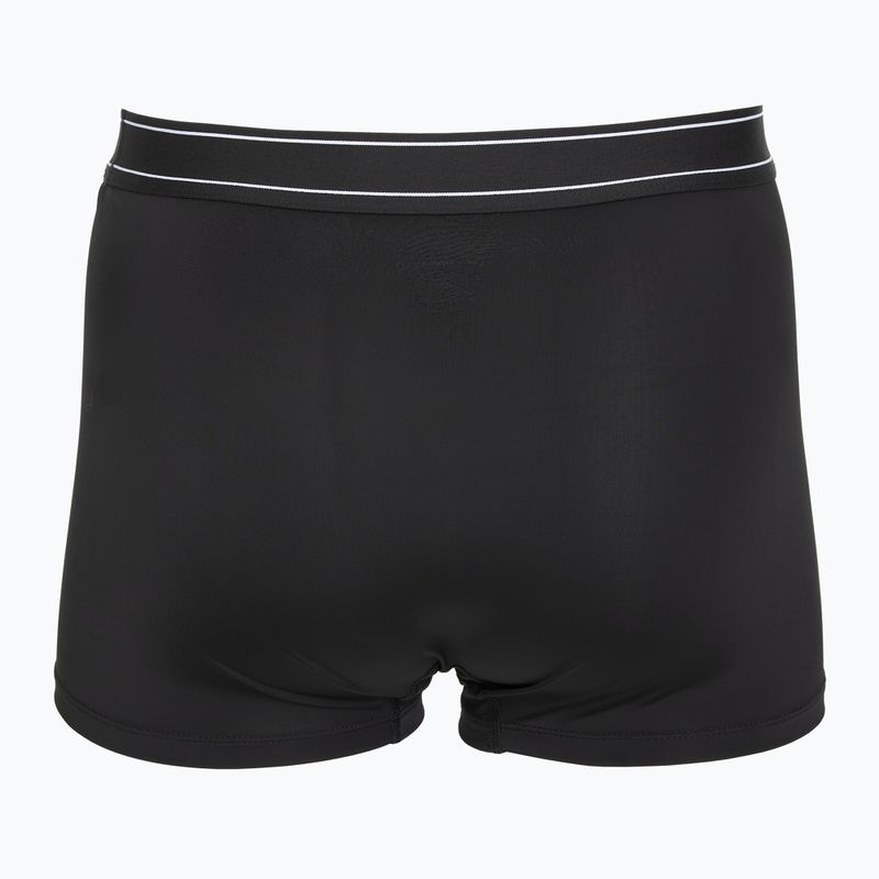 Pánske boxerky KARL LAGERFELD Stripe Logo Micro Trunk 3 páry black 3