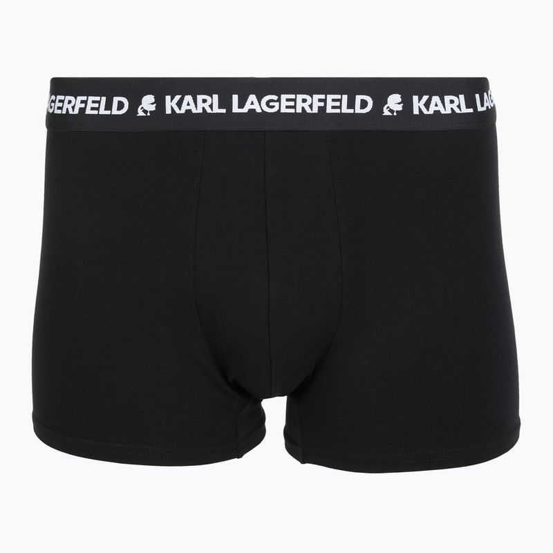 Pánske boxerky KARL LAGERFELD Logo Trunk 3 páry multicolor 4