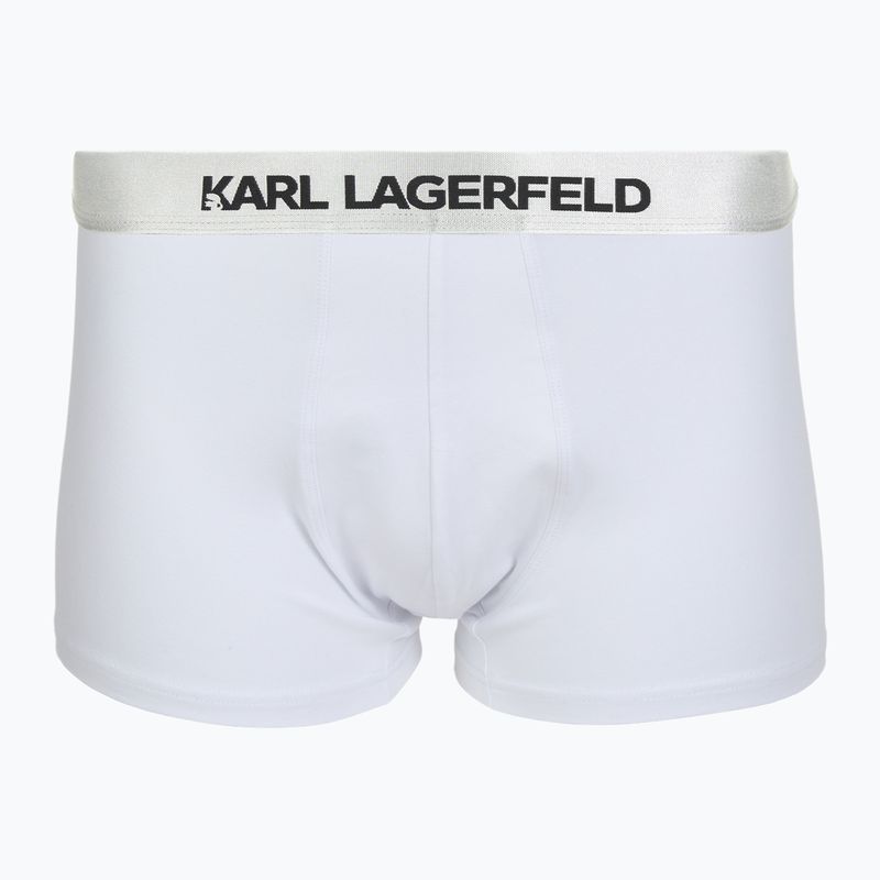 Pánske boxerky KARL LAGERFELD Elastic Trunk 3 páry black/white/grey 2