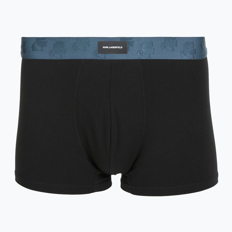 Pánske boxerky KARL LAGERFELD Kameo Logo Trunk 7 párov midnight/clear sky/olive 4