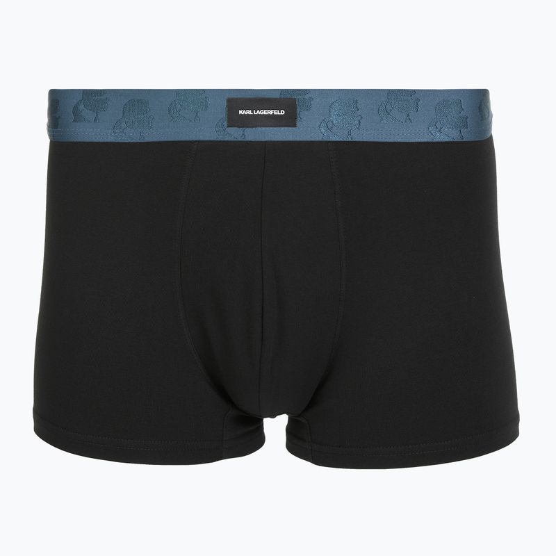 Pánske boxerky KARL LAGERFELD Kameo Logo Trunk 3 páry midnight/clear sky/olive 3