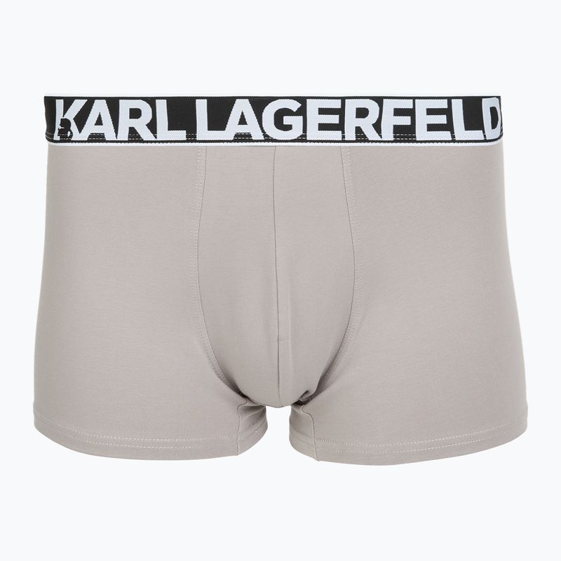 Pánske boxerky KARL LAGERFELD Bold Elastic Trunk 3 páry windsor/black/ash 2