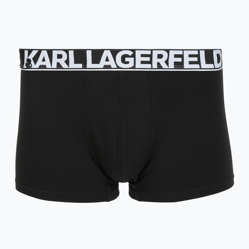 Pánske boxerky KARL LAGERFELD Bold Elastic Trunk 3 páry windsor/black/ash 4