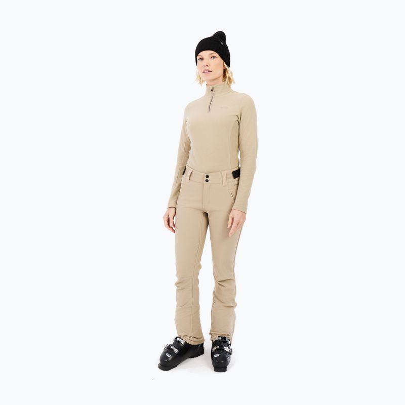 Dámska mikina Protest PRTRemutez 1/4 Zip Active bamboo beige 2