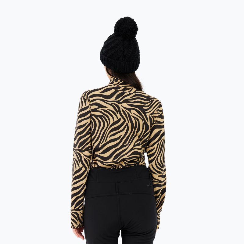 Dámska mikina Protest PRTEsher 1/4 Zip Active bamboo beige 6