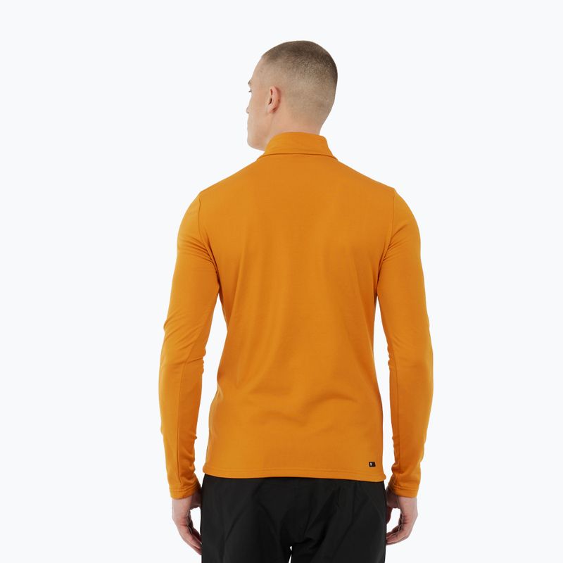 Pánska mikina Protest Rewill 1/4 Zip Active caramel yellow 3