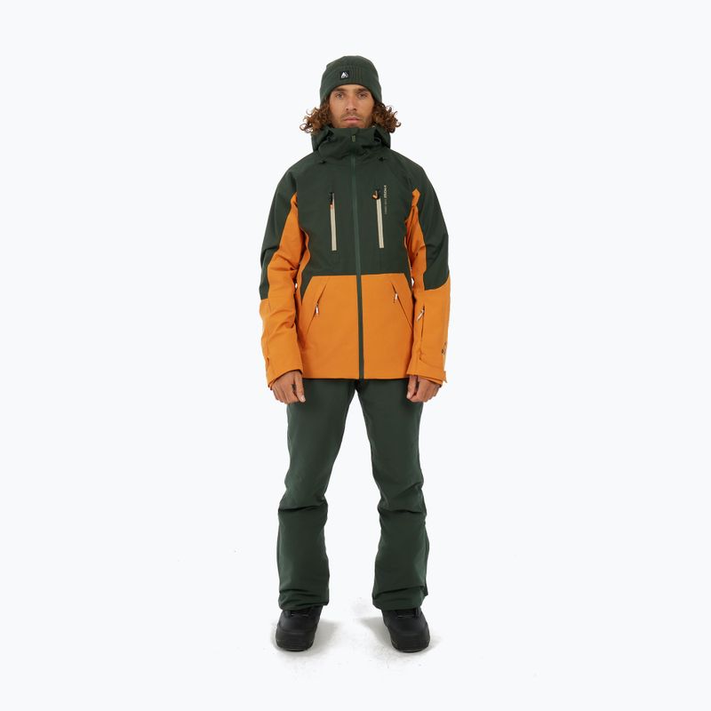 Pánska snowboardová bunda Protest PRTTimothy caramel yellow 2