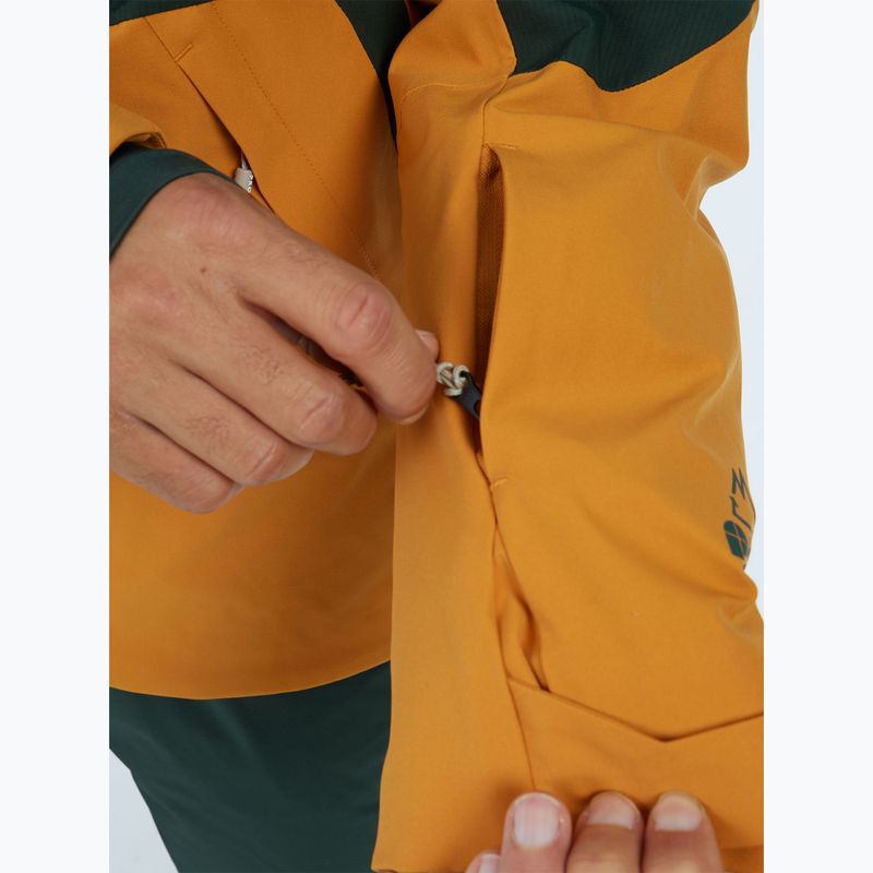 Pánska snowboardová bunda Protest PRTTimothy caramel yellow 7