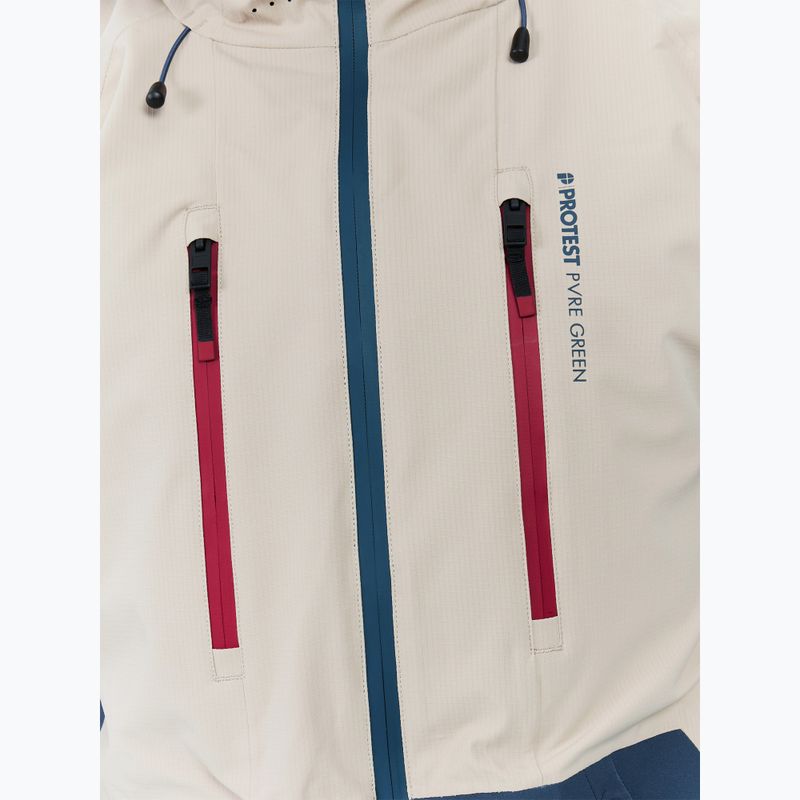 Pánska snowboardová bunda Protest PRTZoot caramel yellow 5