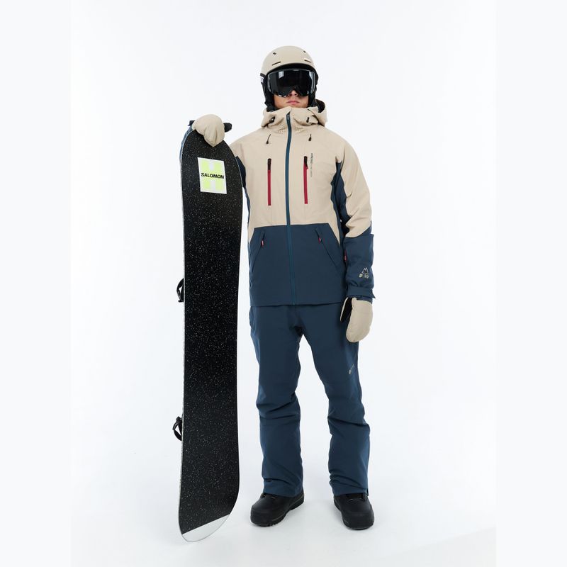 Pánska snowboardová bunda Protest PRTZoot caramel yellow 9