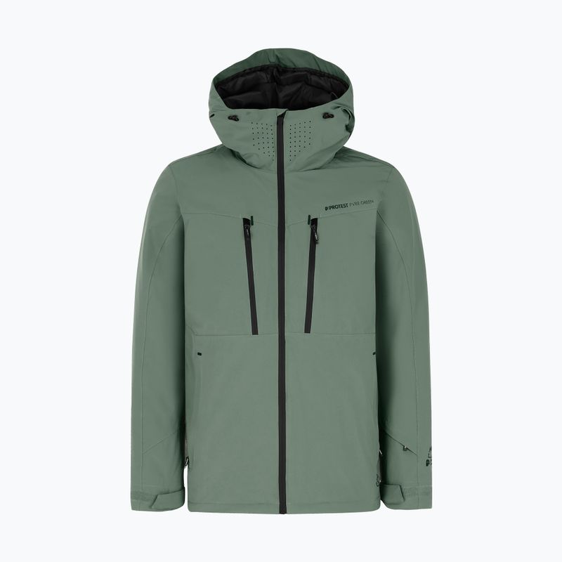 Pánska snowboardová bunda Protest PRTKajo Aspen Green 9
