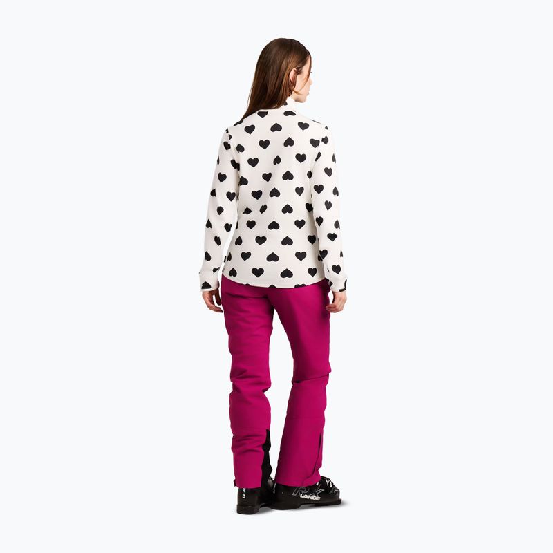Dámska fleecová mikina Protest PRTSwana 1/4 Zip Active seashelloffwhite 3