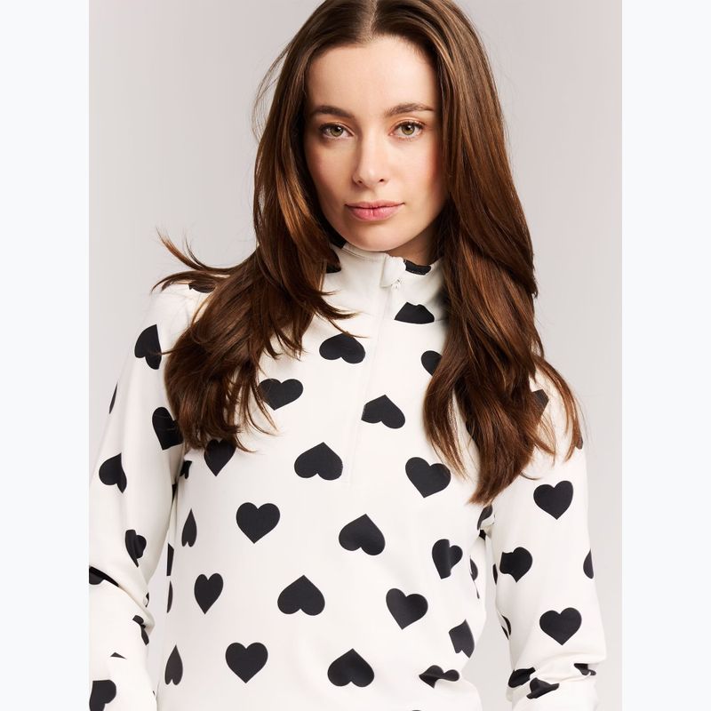 Dámska fleecová mikina Protest PRTSwana 1/4 Zip Active seashelloffwhite 5