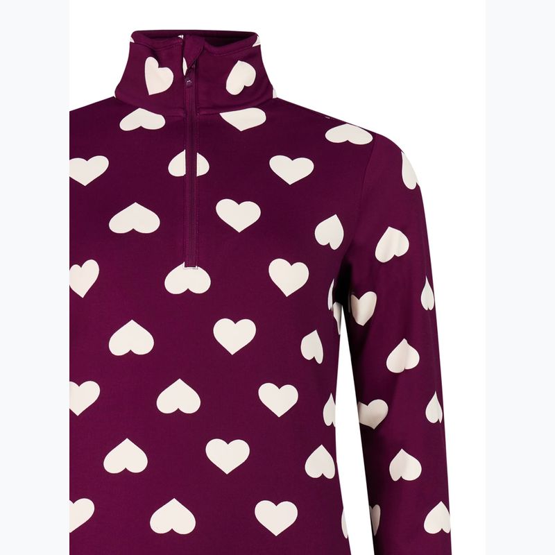 Dámska fleecová mikina Protest PRTSwana 1/4 Zip Active current purple 8