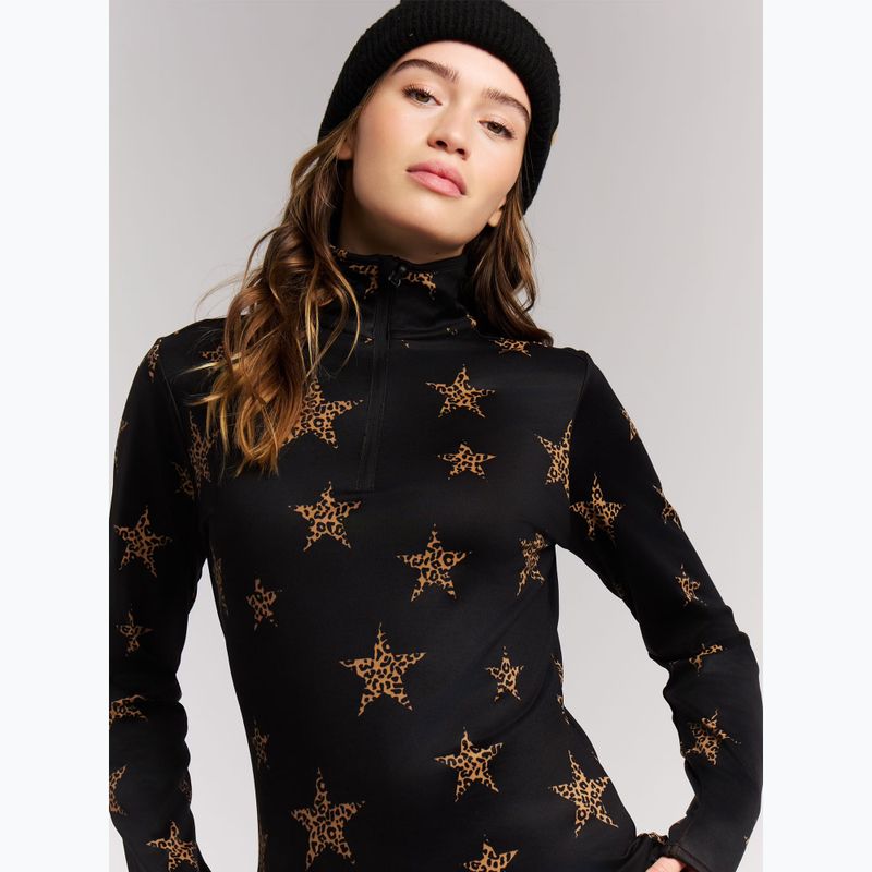 Dámska fleecová mikina Protest PRTSwana 1/4 Zip Active fudgecamel 4