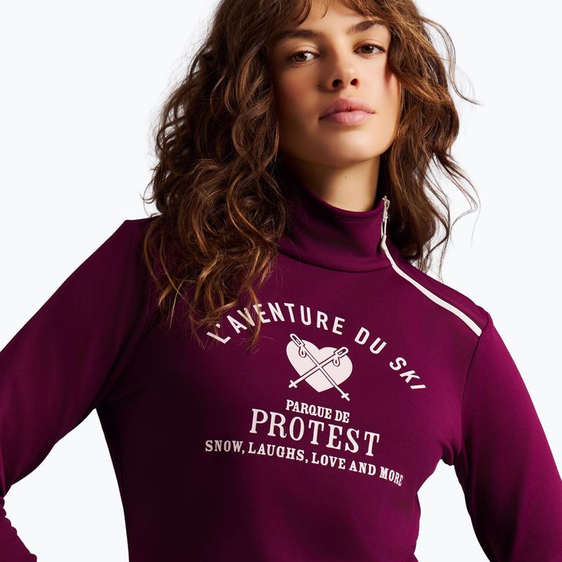 Dámske tričko longsleeve Protest PRTHolker Active current purple 5