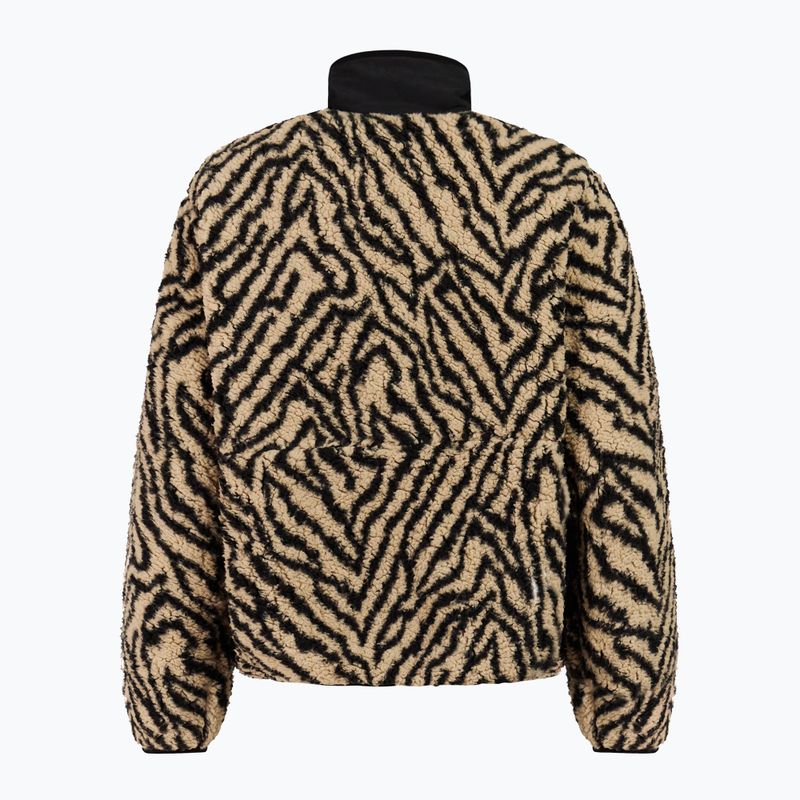Dámska fleecová mikina Protest PRTJosey 1/4 Button bamboobeige 7