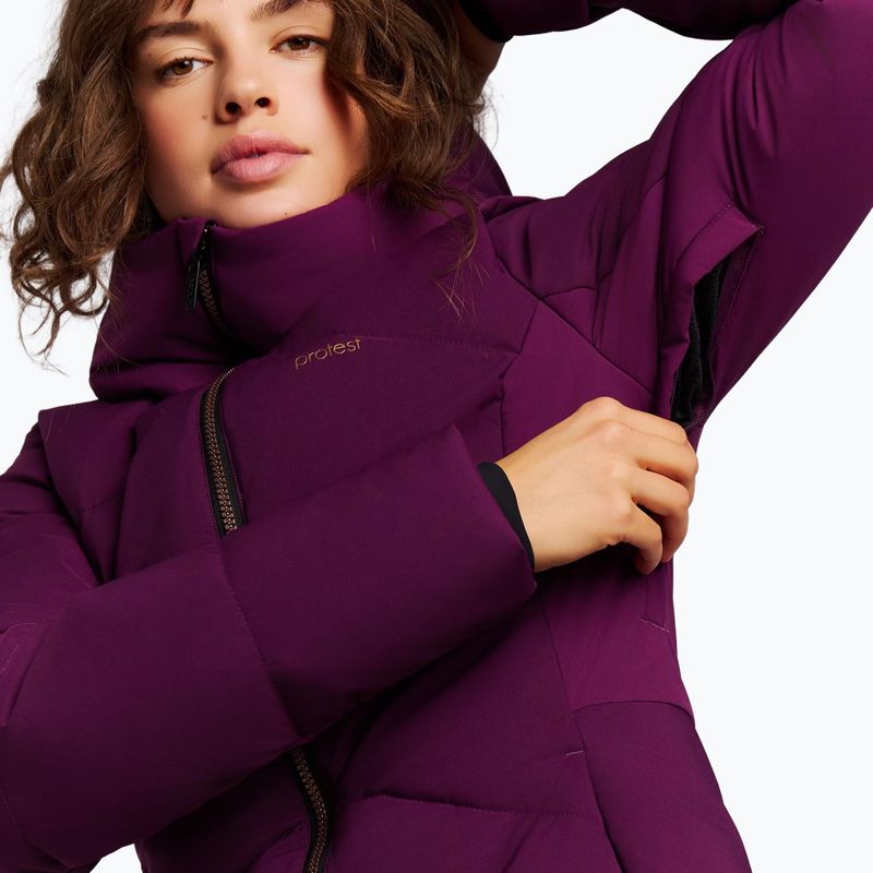 Dámska snowboardová bunda Protest PRTHelez current purple 8