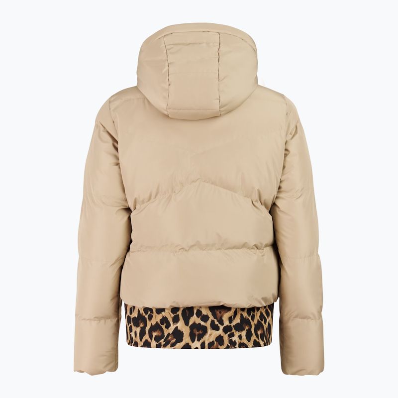 Dámska snowboardová bunda Protest PRTPreppydos Zipshift bamboobeige 8