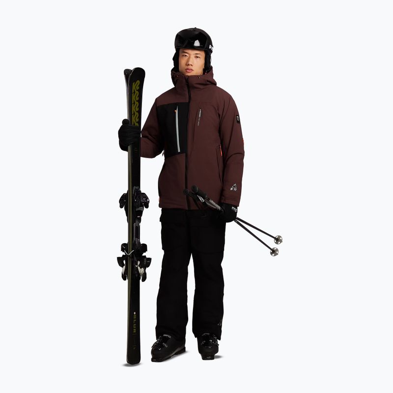 Pánska snowboardová bunda Protest PRTOffset pecanred 4