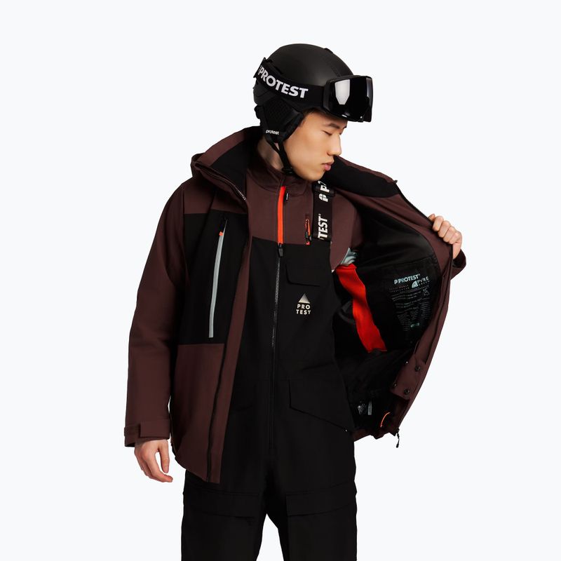 Pánska snowboardová bunda Protest PRTOffset pecanred 7