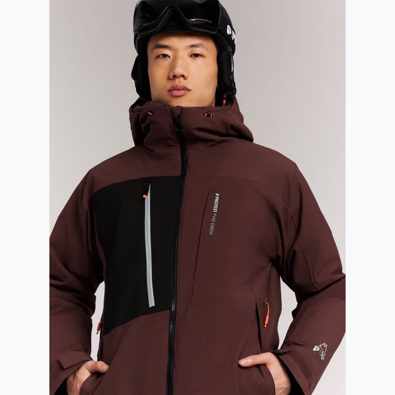 Pánska snowboardová bunda Protest PRTOffset pecanred 8