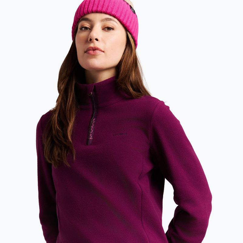 Dámska fleecová mikina Protest PRTRemutez 1/4 Zip Active current purple 4