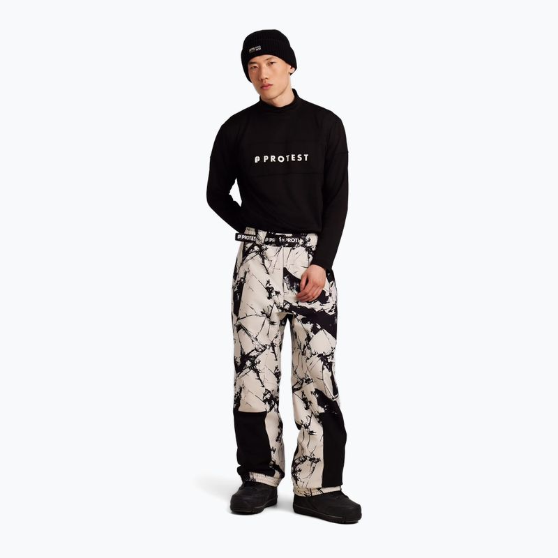 Pánske snowboardové nohavice Protest PRTLutony kitoffwhite 2