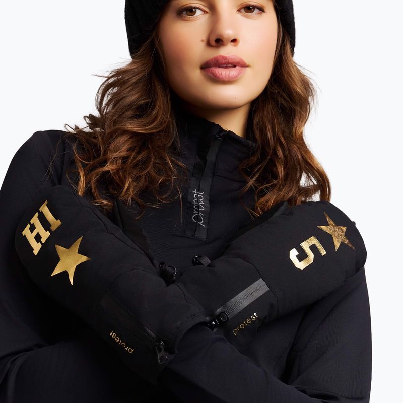 Dámske snowboardové rukavice Protest PRTRight true black 3