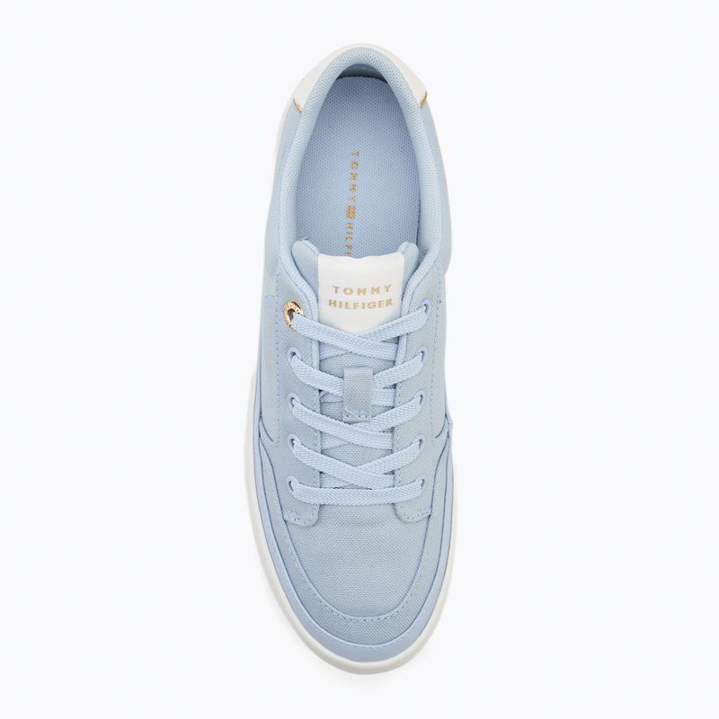 Dámske tenisky Tommy Hilfiger Essential Vulc Textile breezy blue 5