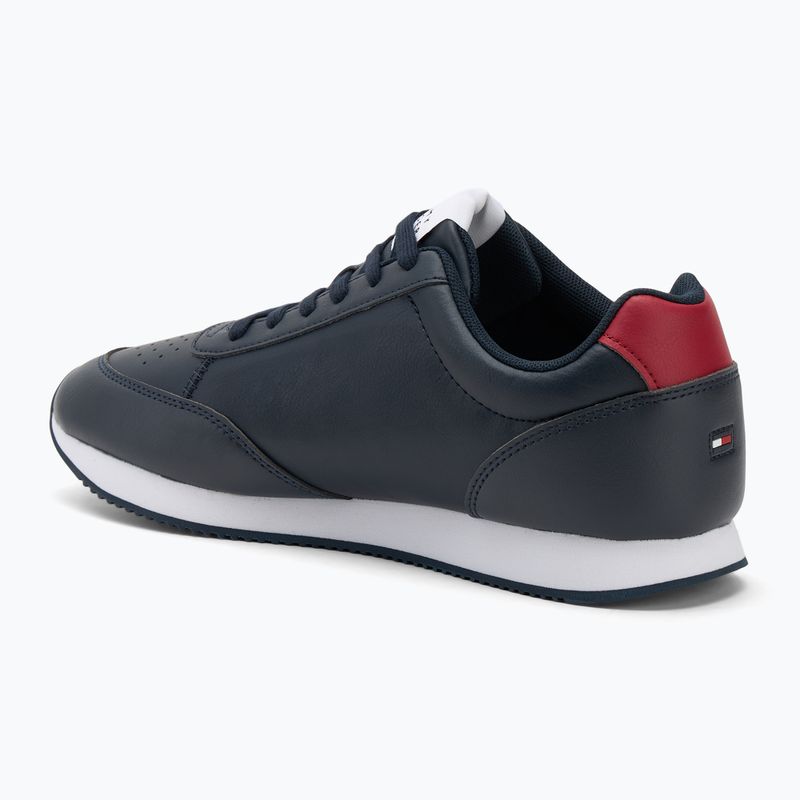 Pánske topánky Tommy Hilfiger Lo Runner Pu Mix desert sky 3