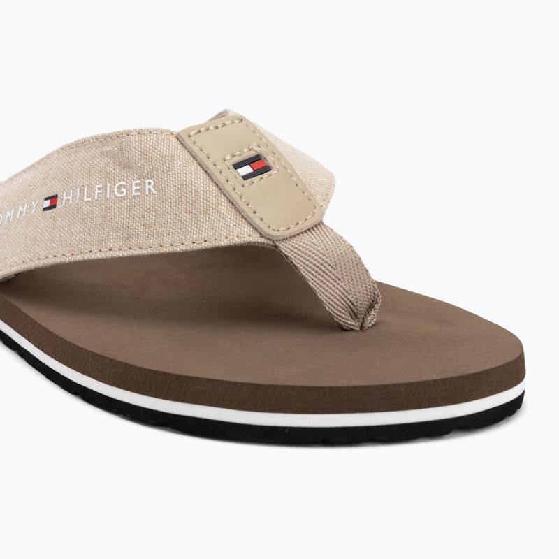 Pánske žabky Tommy Hilfiger Chambray Beach Sandal beige 7