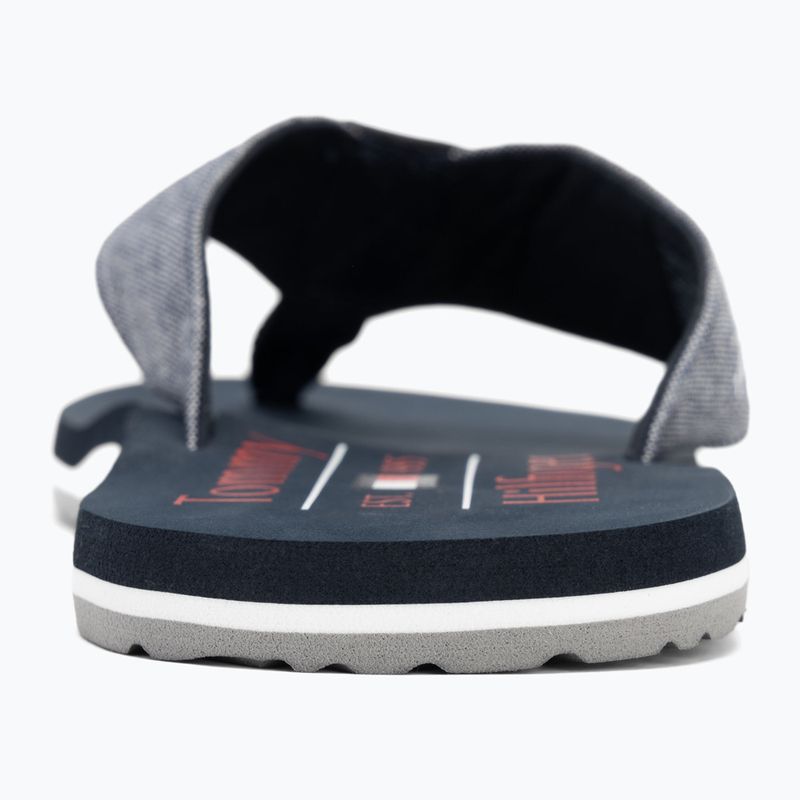 Pánske žabky Tommy Hilfiger Chambray Beach Sandal desert sky 6