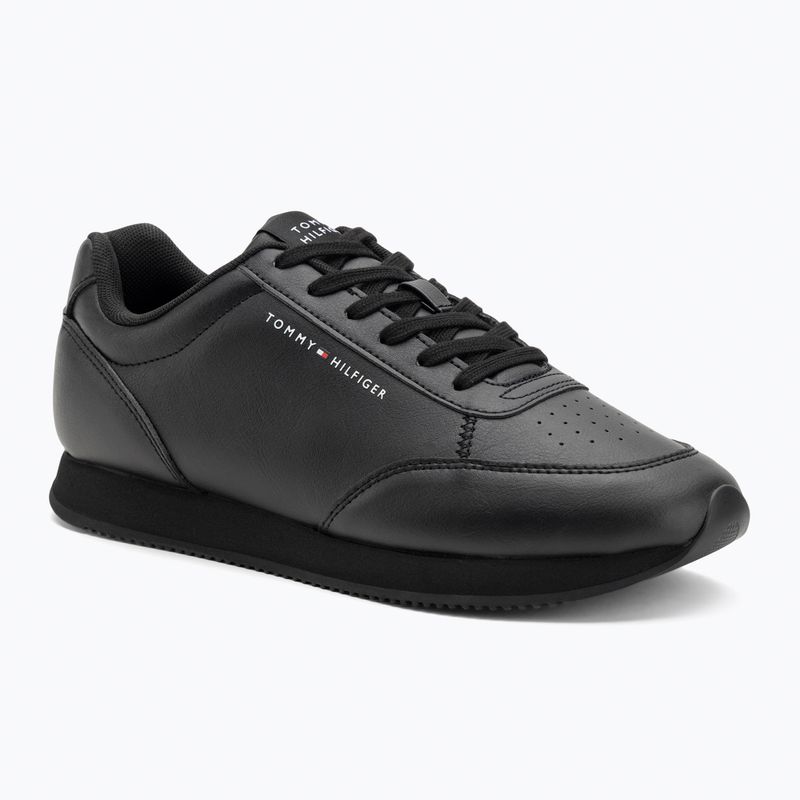Pánske topánky Tommy Hilfiger Lo Runner Pu Mix black