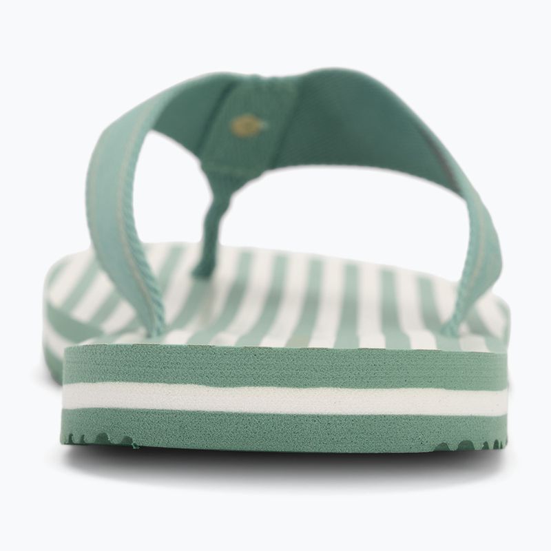 Dámske žabky Tommy Hilfiger Stripes Beach Sandal charming green 6