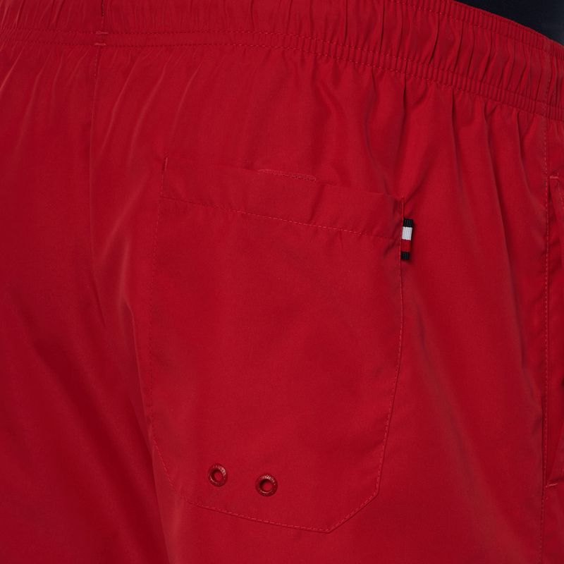Pánske plavecké šortky Tommy Hilfiger Medium Drawstring Swim Shorts Dw medium red 3