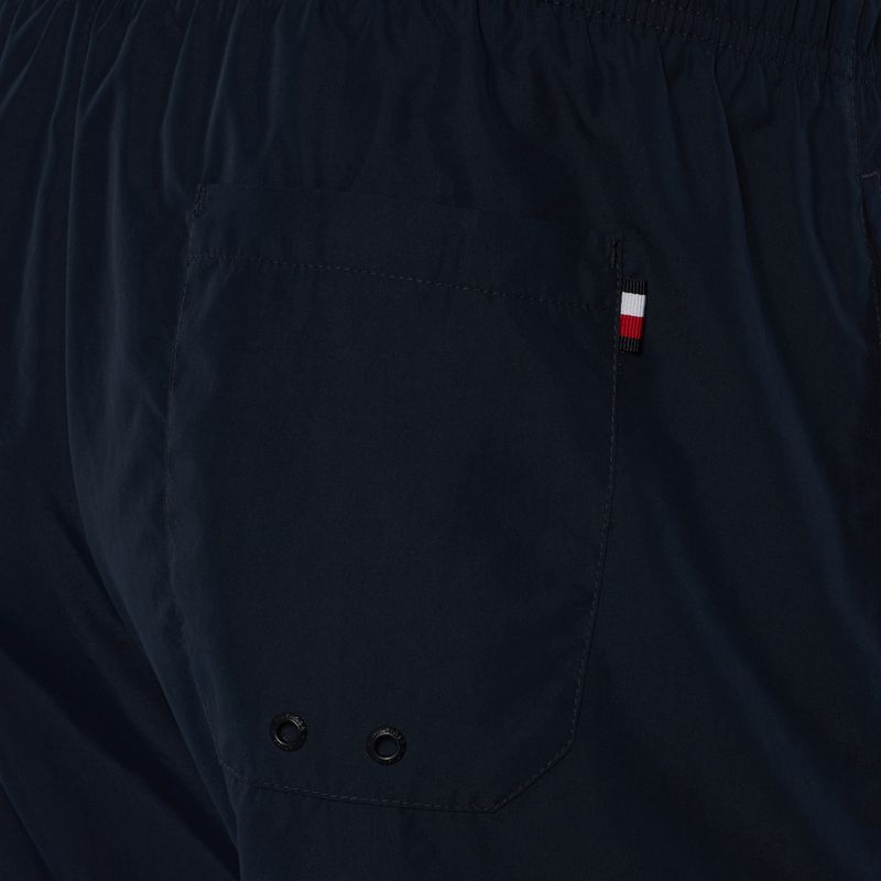 Tommy Hilfiger pánske stredné plavecké šortky so šnúrkou Dw desert sky 3