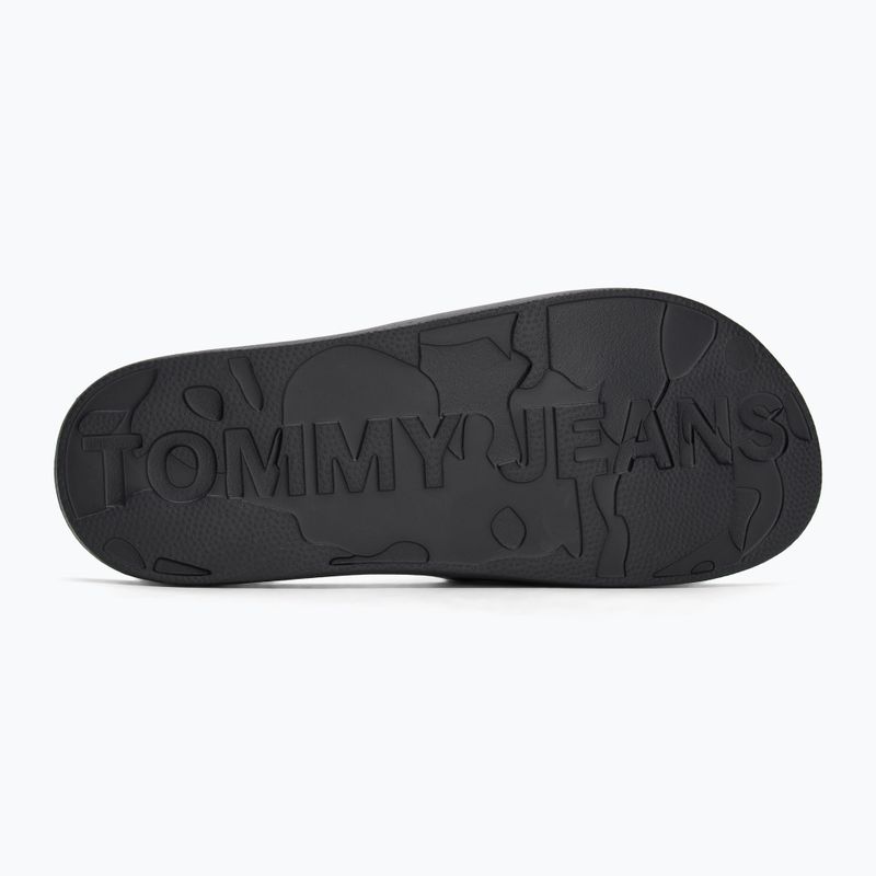 Pánske šľapky Tommy Jeans Basic Sandal black 4