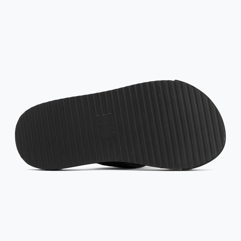 Pánske žabky Tommy Jeans Elevated Beach Sandal black 4