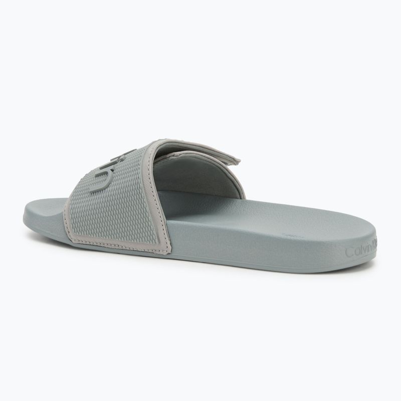 Pánske šľapky Calvin Klein  HM0HM01437 Adj Pool Slide TPU granite road 3