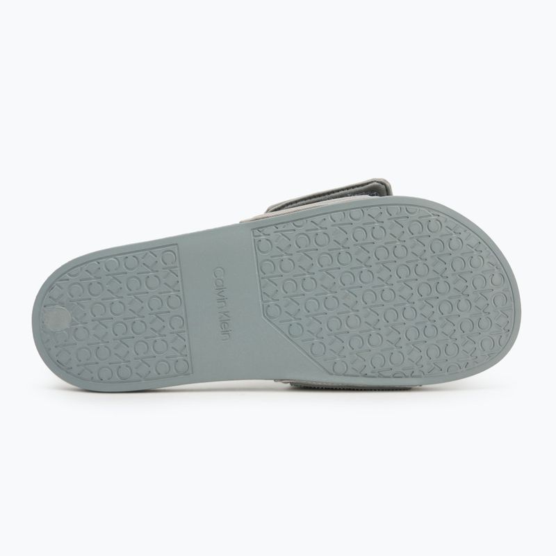 Pánske šľapky Calvin Klein  HM0HM01437 Adj Pool Slide TPU granite road 4
