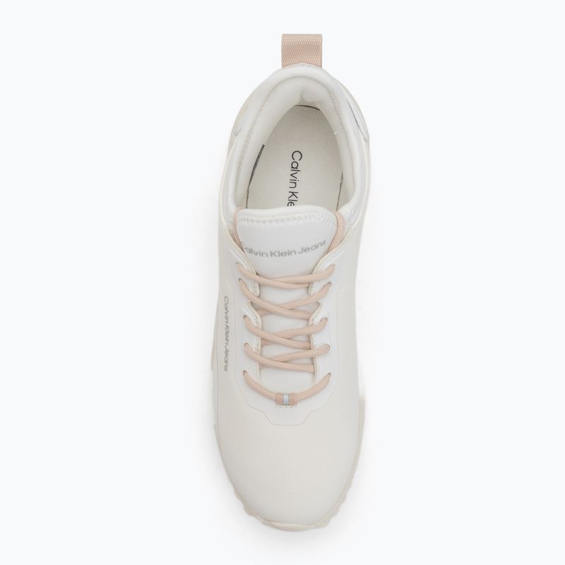 Dámske topánky Calvin Klein YW0YW01665 Eva Runner Sock Mix In Hitech bright white/creamy white/w pink 5